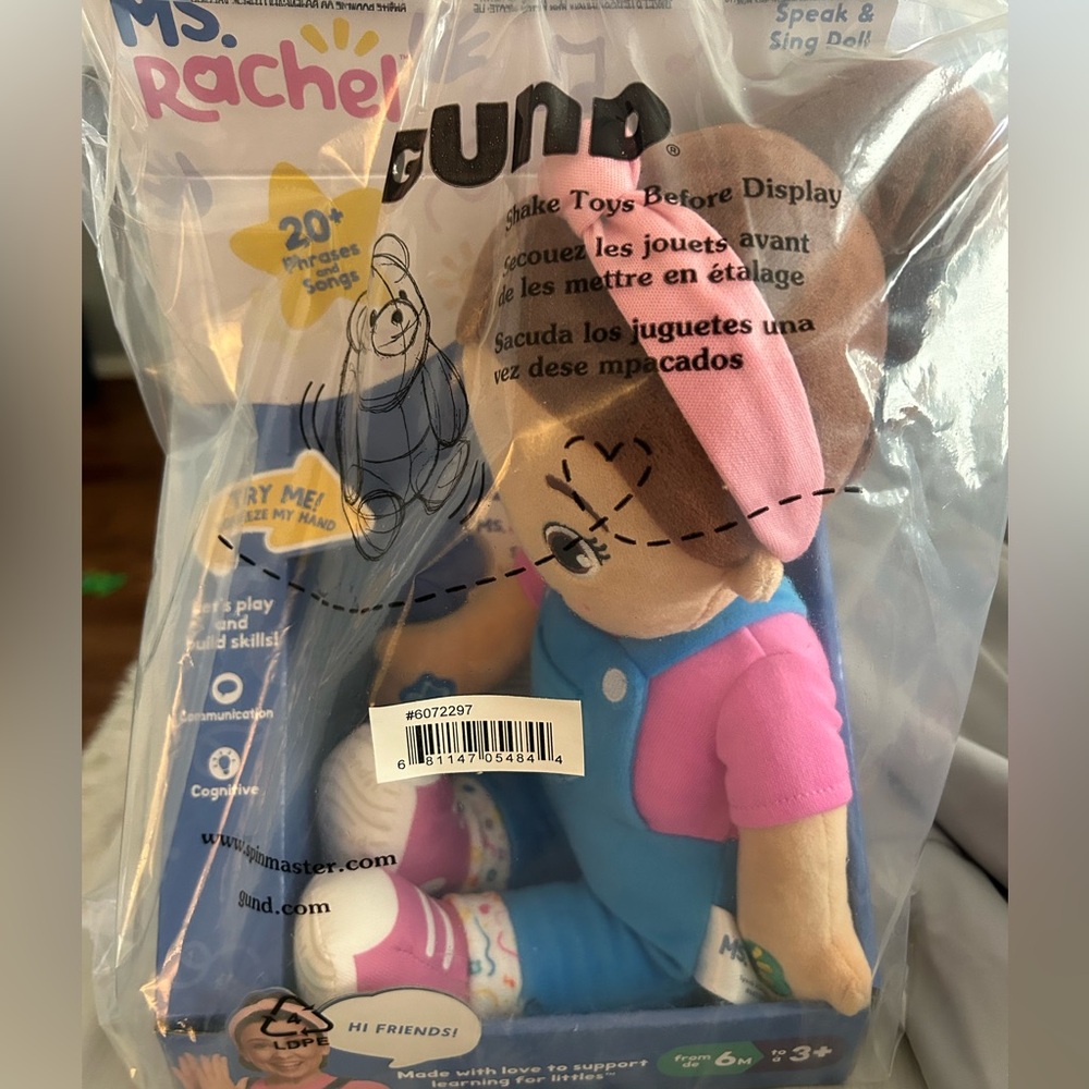 Ms Rachel speak and sing doll